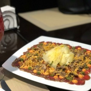 Carpaccio de lomito