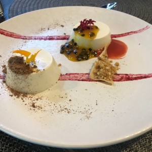 Panna cotta de mora 