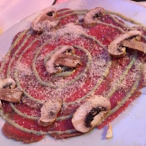 Carpaccio de lomito
