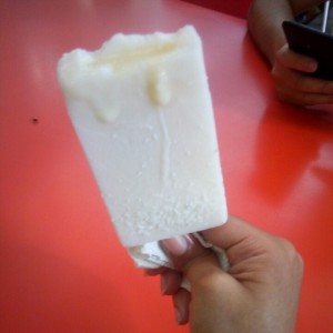 Coco con leche condensada 