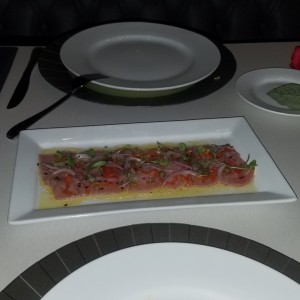 tiradito de atun