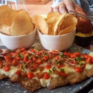 Milanesa criolla
