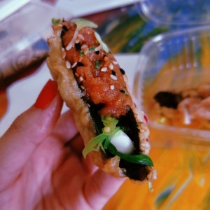 sexy taco de atun