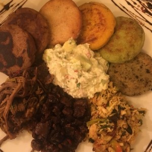 Degustacion de las distintas arepas