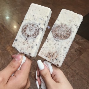 paleta de oreo