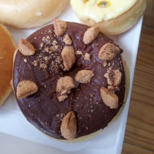 glaseado de chocolate cubierta de flips
