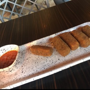 dedos de mozarella