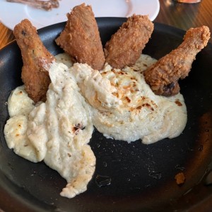 allitas de pollo para una entrada