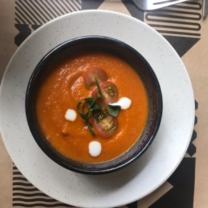 sopa de tomate