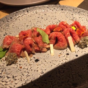 carpaccio de lomito
