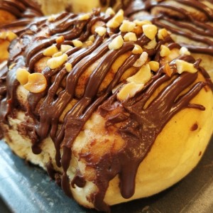 Rol de Canela choco mani
