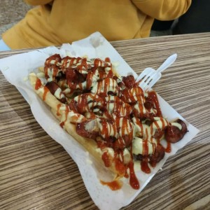 Salchipapas