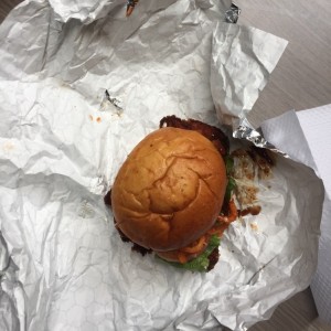 hamburguesa de pollo