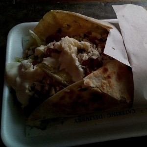 Burrito normal de carne