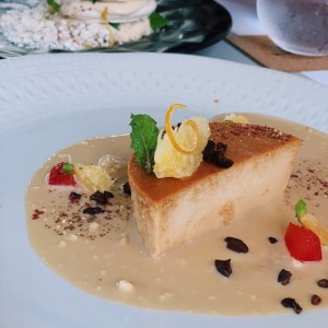 POSTRES - Texturas de quesillo
