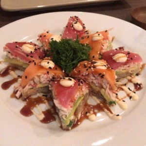 sushi pizza