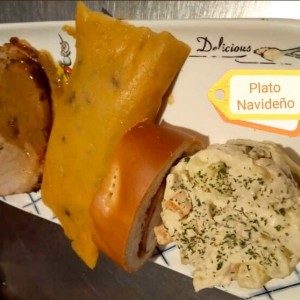 plato Navideño
