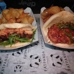 BUN de cerdo y de pollo 