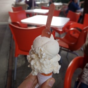 helado de alfajor