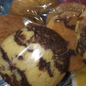 Galletas marmoleadas y avena (100 gramos - 65 mil Bs - Febrero 2020)