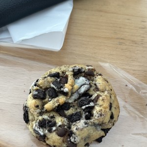 Galleta grande con oreo