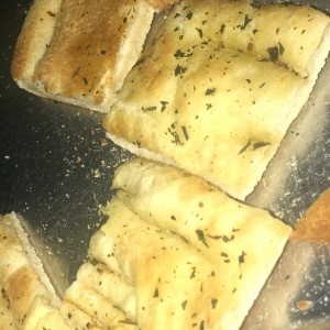 focaccia con especies