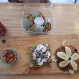 Desayuno Ejecutivo y Wraps 