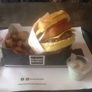 hamburguesa con chistorra