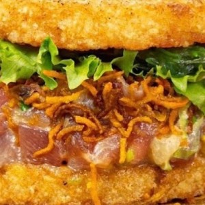 Amo esta hamburguesa