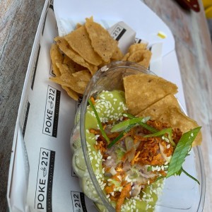 nacho con tartar