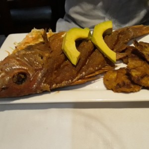 Pargo frito