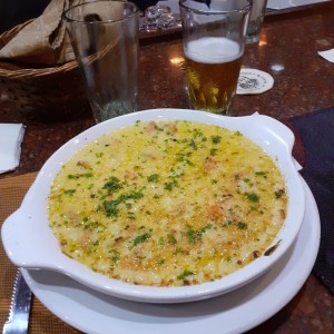 Vieiras Gratinadas (brutalmente bueno)