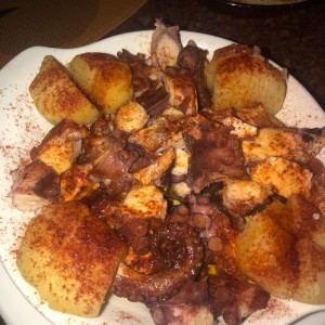 Pulpo a La Gallega, Espectacular