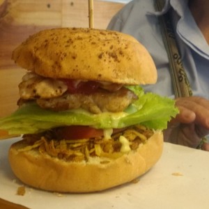 Hamburguesas de Pollo