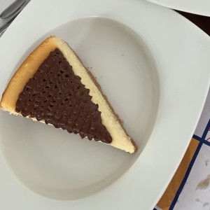 torta de queso con nutella