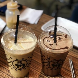 Cafés frios… leche condensada y chocolate 