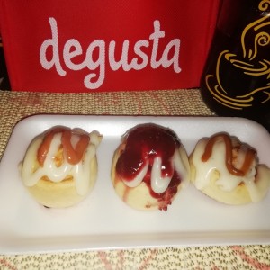 Mini Rolls de Fresa