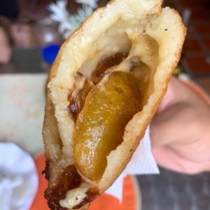 empanada de tajada y queso