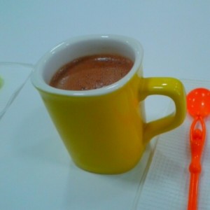 Chocolate caliente al estilo espresso