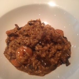 risotto de langostinos
