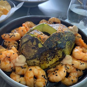 Unagui Prawns Nachos