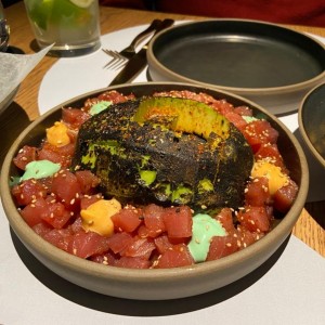 Kimichi Tuna Nachos