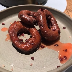 Donuts de Chistorras y glaseado de frescolita