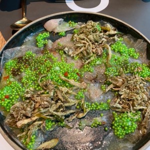 Carpaccio de Pez Blanco
