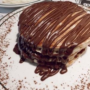 panquecas de Nutella