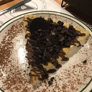 crepe de oreo y nutella