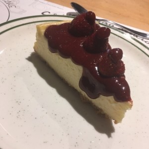 Cheesecake de fresa