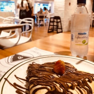 Crepe con Nutella y frutas