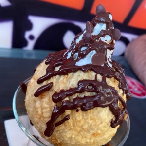 Helado frito