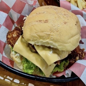 Hamburguesa doble? Super buena!!